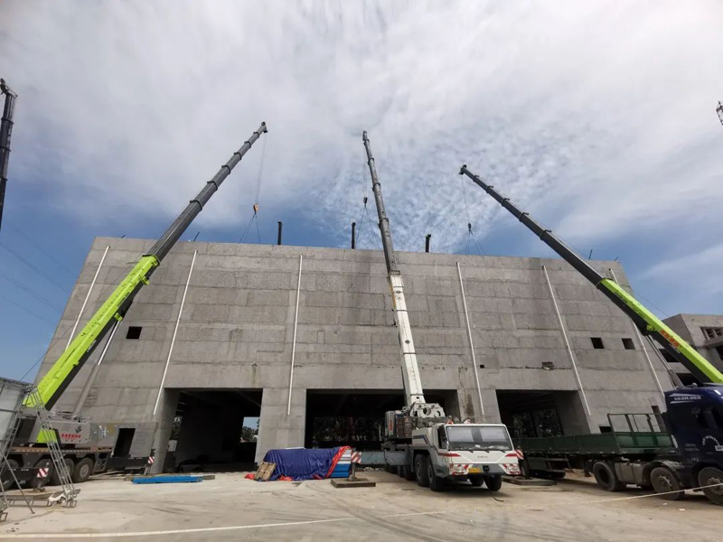 【网架工程】胶州中云振华教育集团泰州路校区扩建项目_百亿游戏